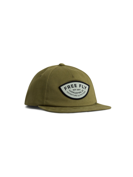 Vintage Outfitters Flat Brim Hat - Leaf