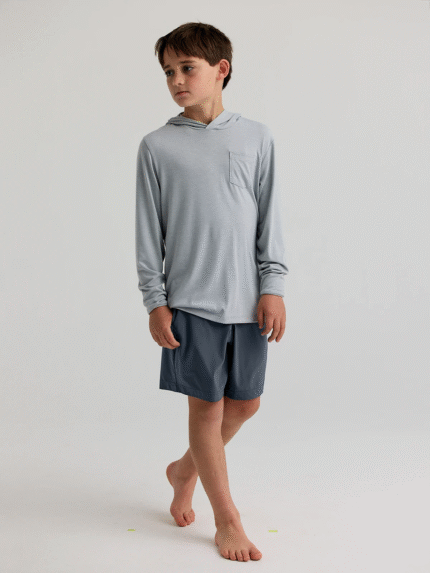 Boys' Breeze Short - Storm Cloud