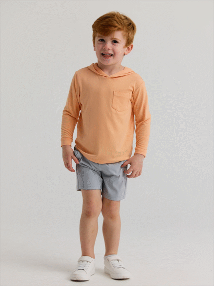 Toddler Breeze Short - Aspen Grey