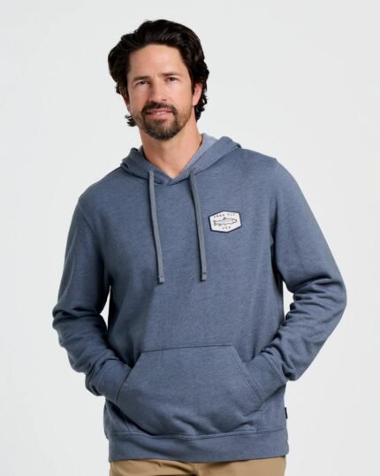 Freshwater Fleece Hoodie - Heather Storm Cloud