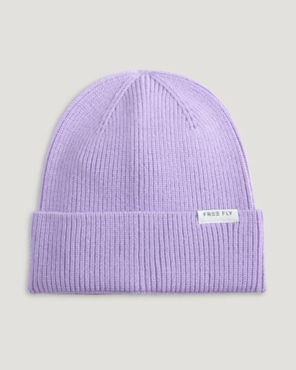 Knit Beanie - Bright Lavender