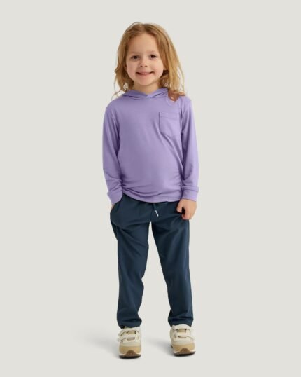 Toddler Bamboo Shade Hoodie - Bright Lavender