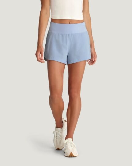 Women's Bamboo-Lined Active Breeze Short – 3" - Clear Sky