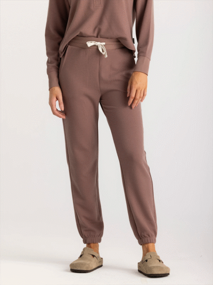Women's Waffle Jogger - Fig